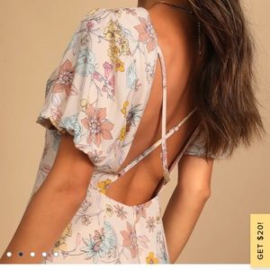 Lulus Midi Pink Dress